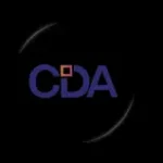 best freelance seo expert in malappuram Dark background with blue bold text "CDA".